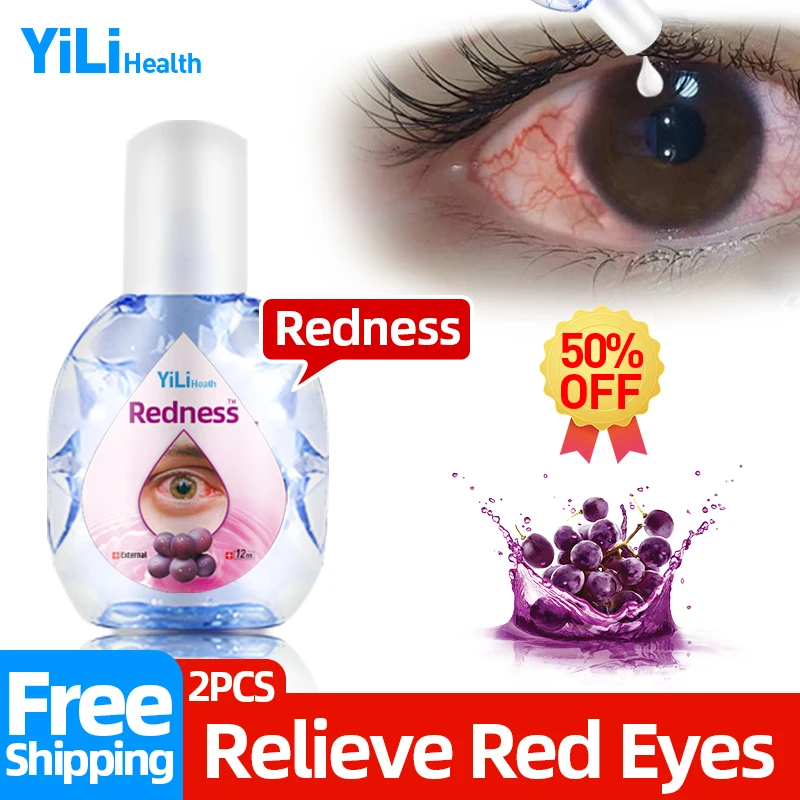 

Red Eyes Relief Treatment Medical Blueberry Eye Drops Apply To Eyes Infection Bloodshot 12ml