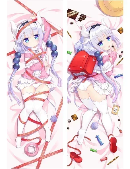 Полноразмерная наволочка в стиле аниме Kobayashi-san Chi No Maid Dragon Подушка Dakimakura чехол Miss