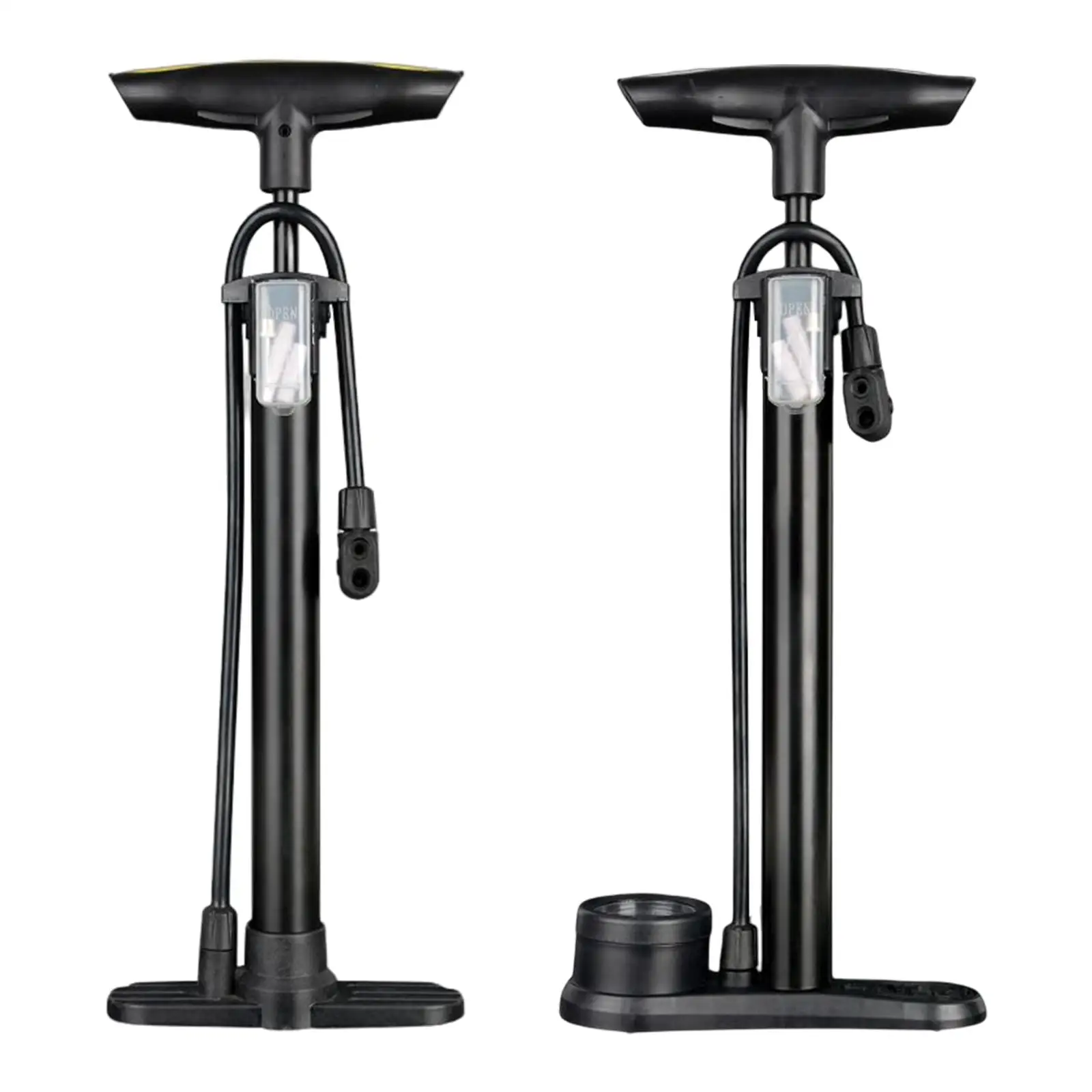 

Портативный насос высокого давления с клапаном Presta и клапаном, напольный насос для быстрой накачки шин 160 PSI, ручной насос для воздушных шаро...