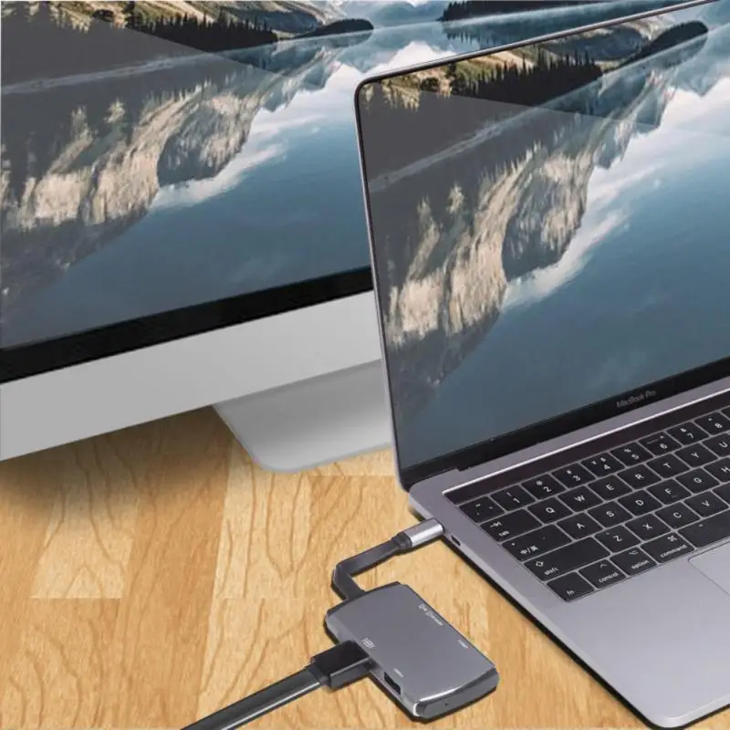 

5 в 1, USB Type-c адаптер для чтения TF/SD-карт