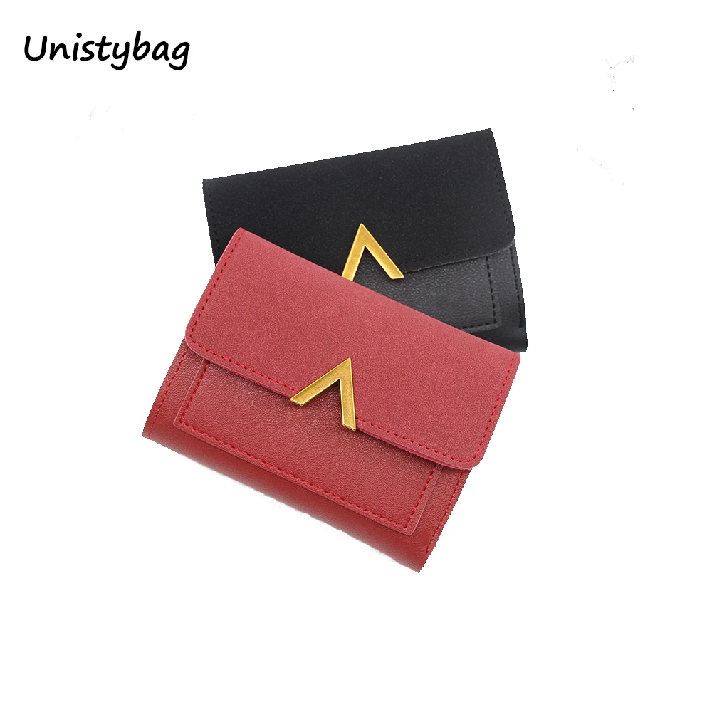 Unistybag-cartera de moda para mujer, monedero pequeño, bolso de mano