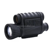 wildgameplus 350m range digital infrared night vision monocular 6x50 zoom hunting night vision scope optical take video picture