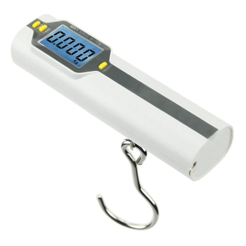 

Digital Luggage Scale Travel Luggage Weight Scale 110lbs/50kg Baggage Scale with Blue Backlit LCD Display for Home Gift