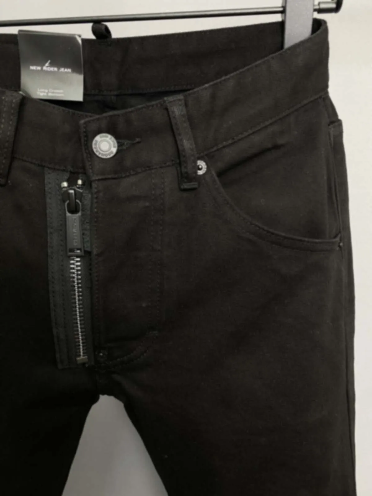 2023 Spring/Summer New D2 Jeans Fashion Men's Washed and Worn Hole Patches Simple and Versatile Fit Small Feet Blue Jeans Men's