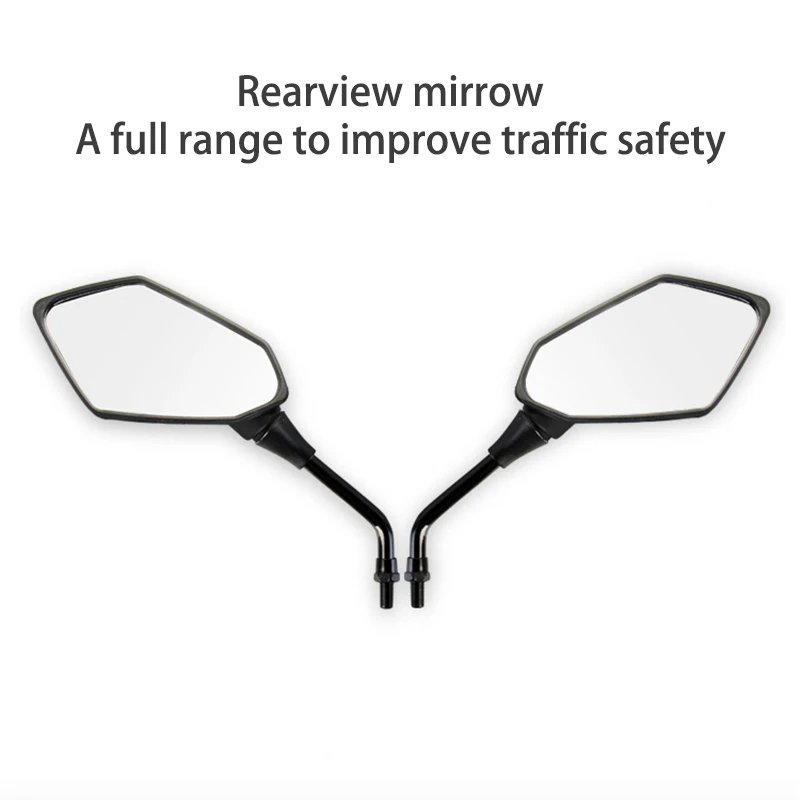 

2Pcs/Pair Motorcycle Rearview Mirror 8/10mm Scooter Motocross Electric Dirt Pit Bike Moto Equipments Modified Parts Accessories