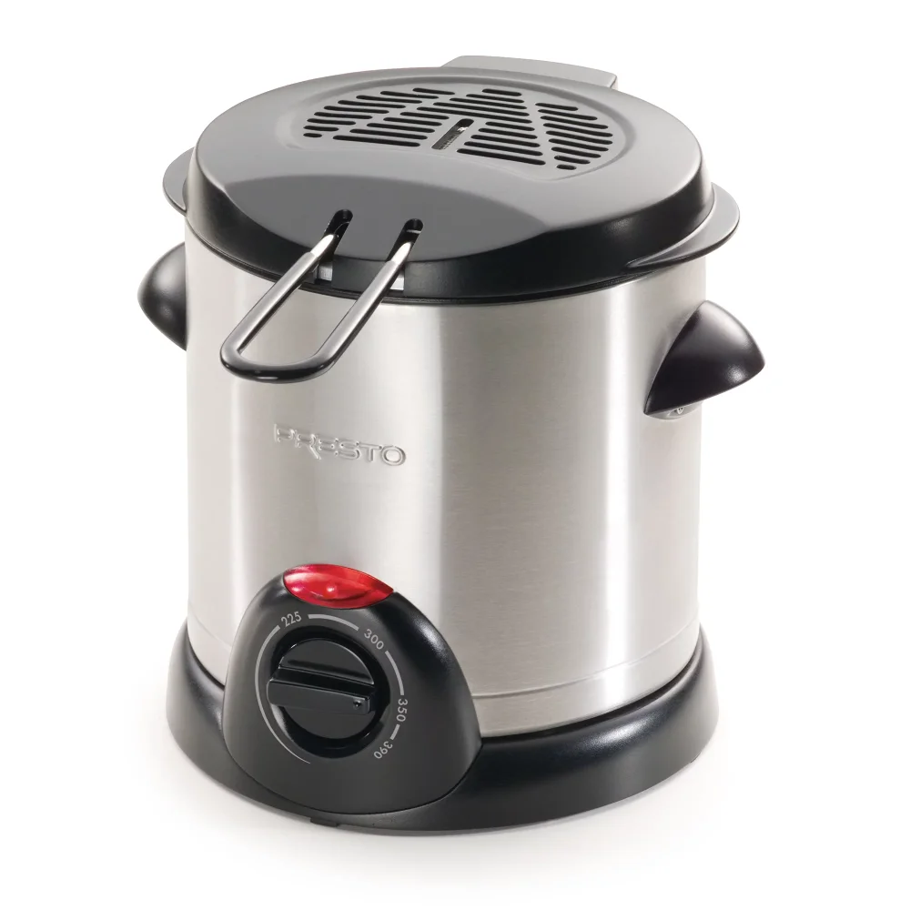 

Presto® 1-Liter Stainless Steel Electric Deep Fryer 05470 deep fryer