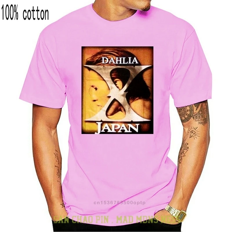 

Новая футболка X-Japan - Dahlia XJapan Yoshiki X, Японские футболки 2020, брендовая одежда, приталенный принт 2020, новая брендовая футболка
