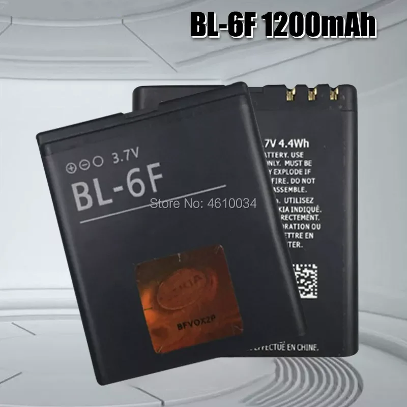 

High Quality 1200mAh BL-6F Battery For Nokia 6788 N78 N79 N95 6788 6788I Cell Phone