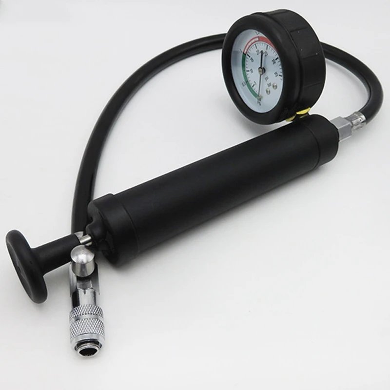 

Automotive Water Tank Leak Detector Pressure Gauge Cooling System Pressure Test Pump