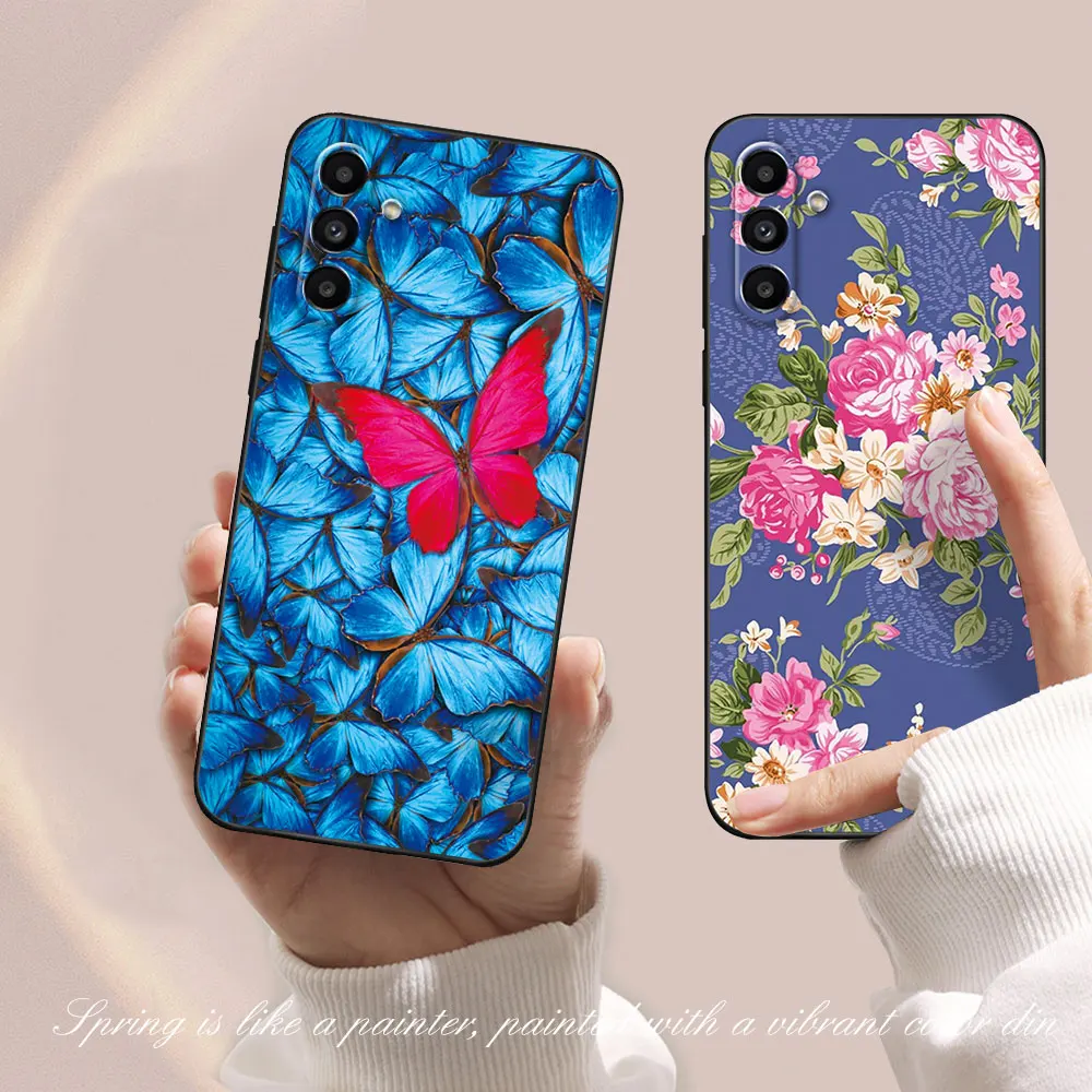 Чехол для Samsung Galaxy A13 5G чехол GalaxyA13 4G Мягкая силиконовая задняя крышка из ТПУ с