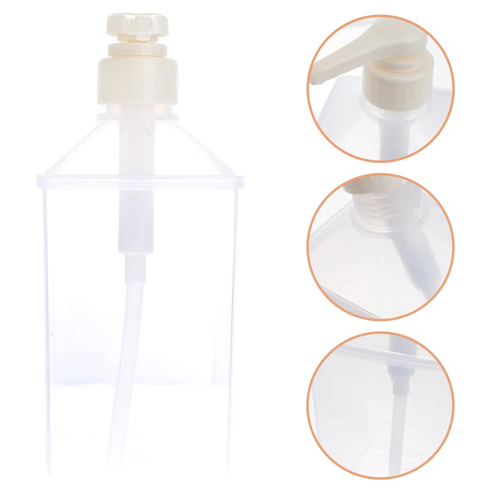 

Squeeze Fructose Bottle Kitchen Accessories Shampoo Dispenser Mini Soap Liquid Transparent Container Plastic Clear Storage Home