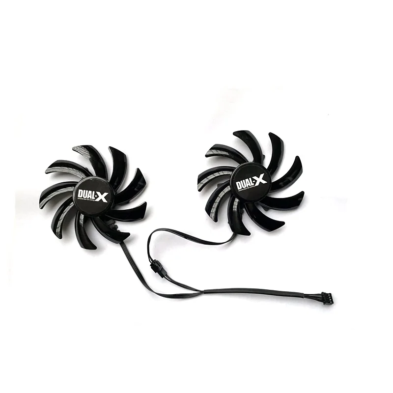 

2 шт., охлаждающий вентилятор для Xfx R9 390/390X 8G RX480 RX470 Sapphire r9 270X 280X HD7870