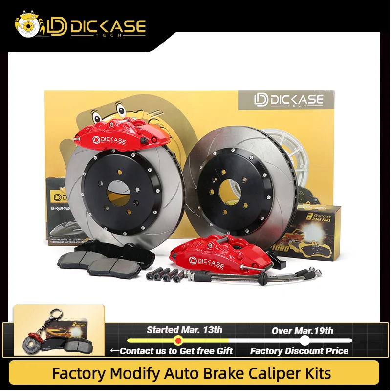 

Dicase Auto Brake System 4 Piston Brake Caliper With 330*28mm Floating Rotor For Honda Civic 2007 Years