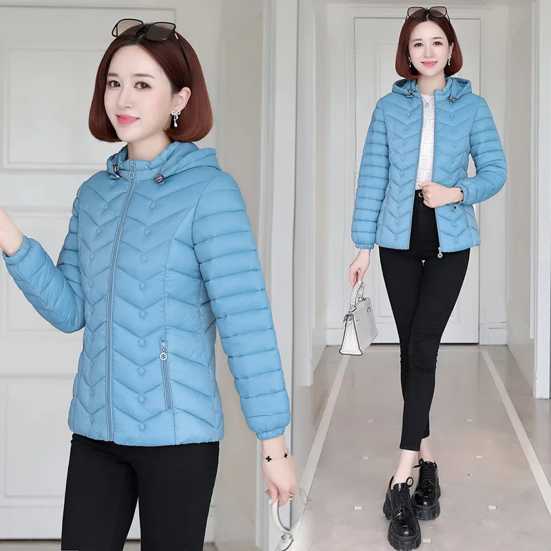 Women's Jackets Coats Winter Overcoats 2023 New Women Autumn Warm Coat Lady Ultralight Jacket Female Windproof Parka Clothing