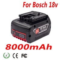18v power tool battery 8ah compatible with bat609 610 618619 suitable for original bosch advanced battery capacity and long life