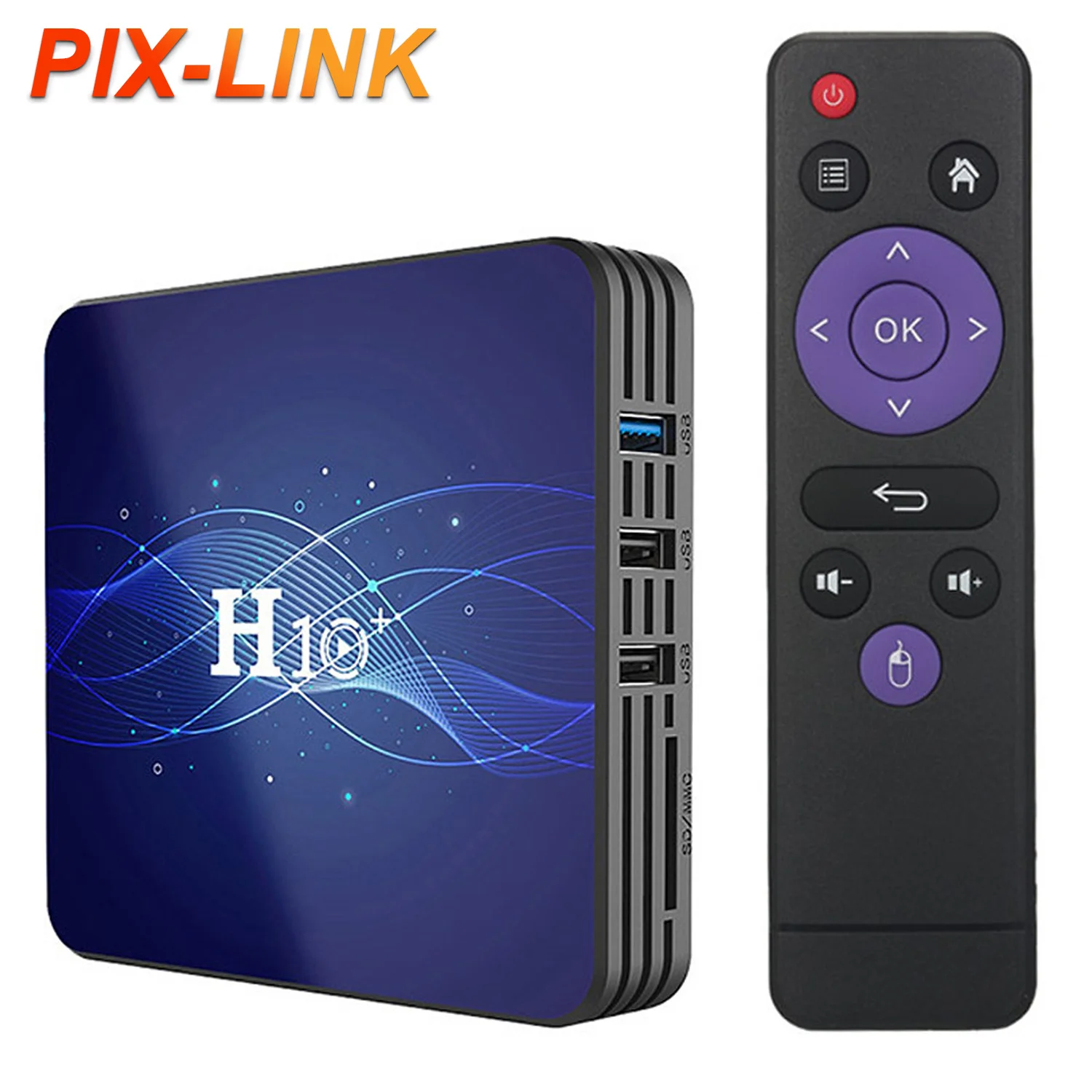 PIXLINK 2022 заводская цена MXG 4K * 2K четырехъядерный Android TV Box WiFi Ip tv Smart Set-top |