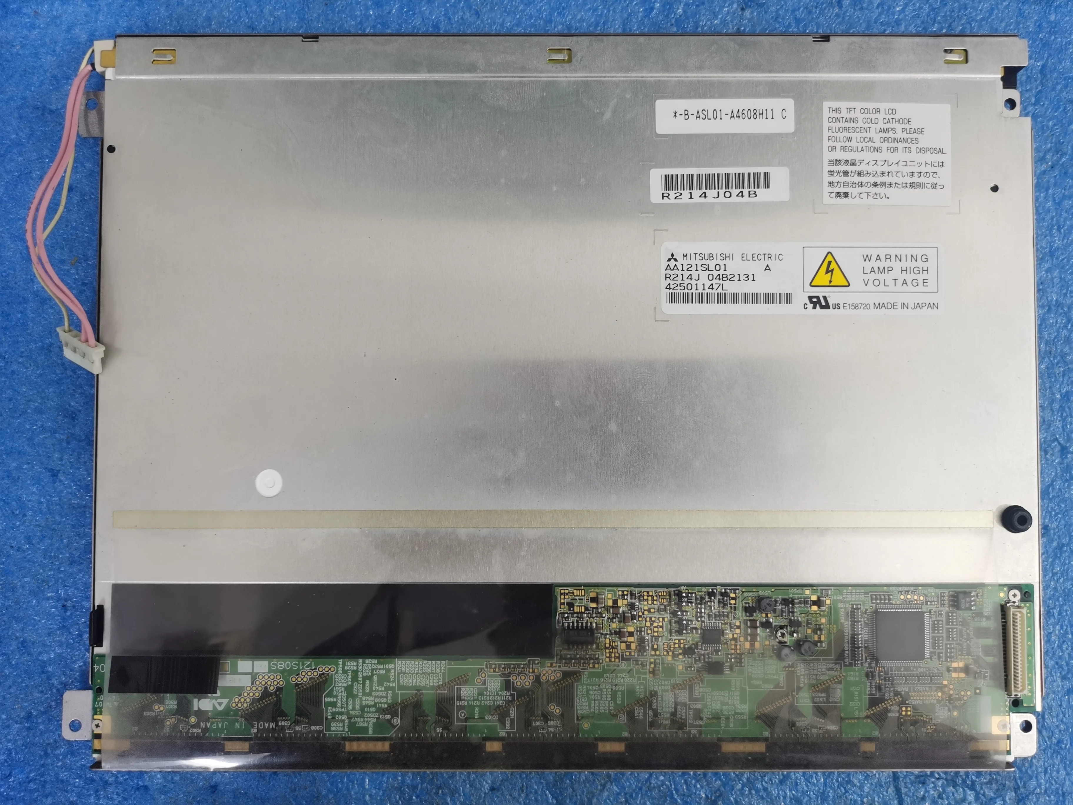 Оригинальный 12,1 дюймовый промышленный экран AA121SL01, протестирован и отправлен AA121SL03 AA121SL06 AA121SL07 AA121SL12