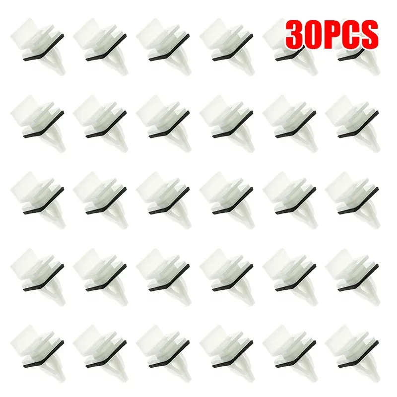 

30 шт., 12 мм, автозастежка для бампера, заклепка, фиксатор, крышка двигателя, обшивка двери автомобиля, зажим для Acura Honda