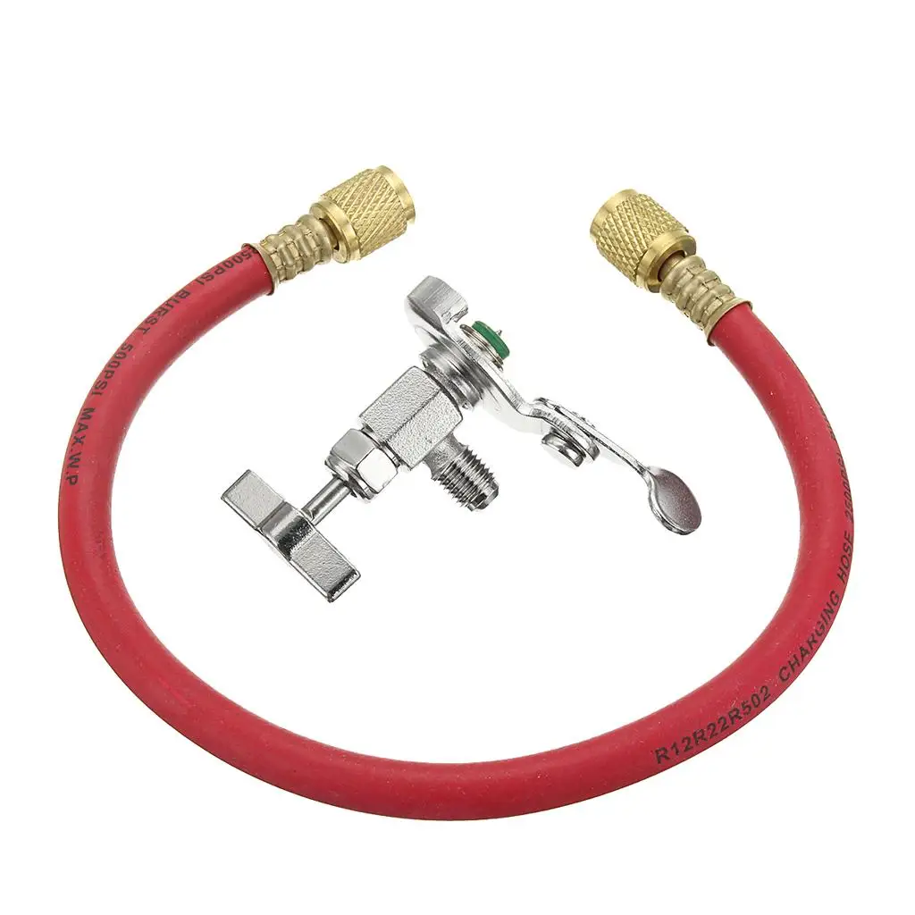 

Автомобильный шланг R12 R22 Can Tap Tapper, перезаряжаемый шланг для кондиционера, 500-2500psi, 3 цвета, 1 комплект