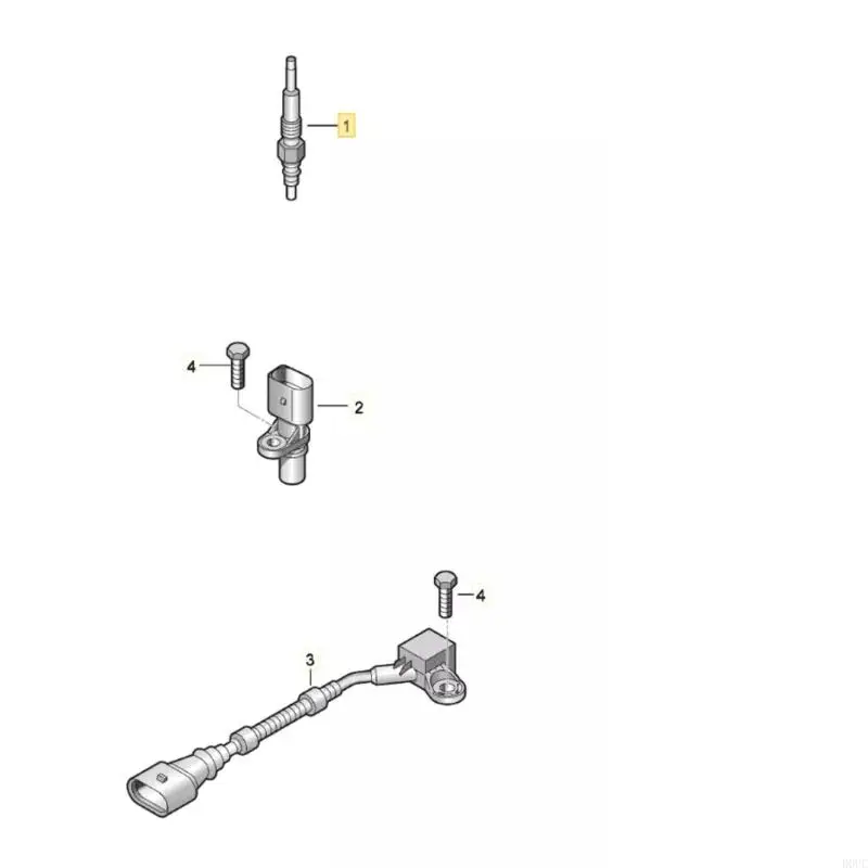 D0UC Металлический автомобильный нагреватель Glow Plug для Golf 03L905061F 03L905061E 03L905061G Авто