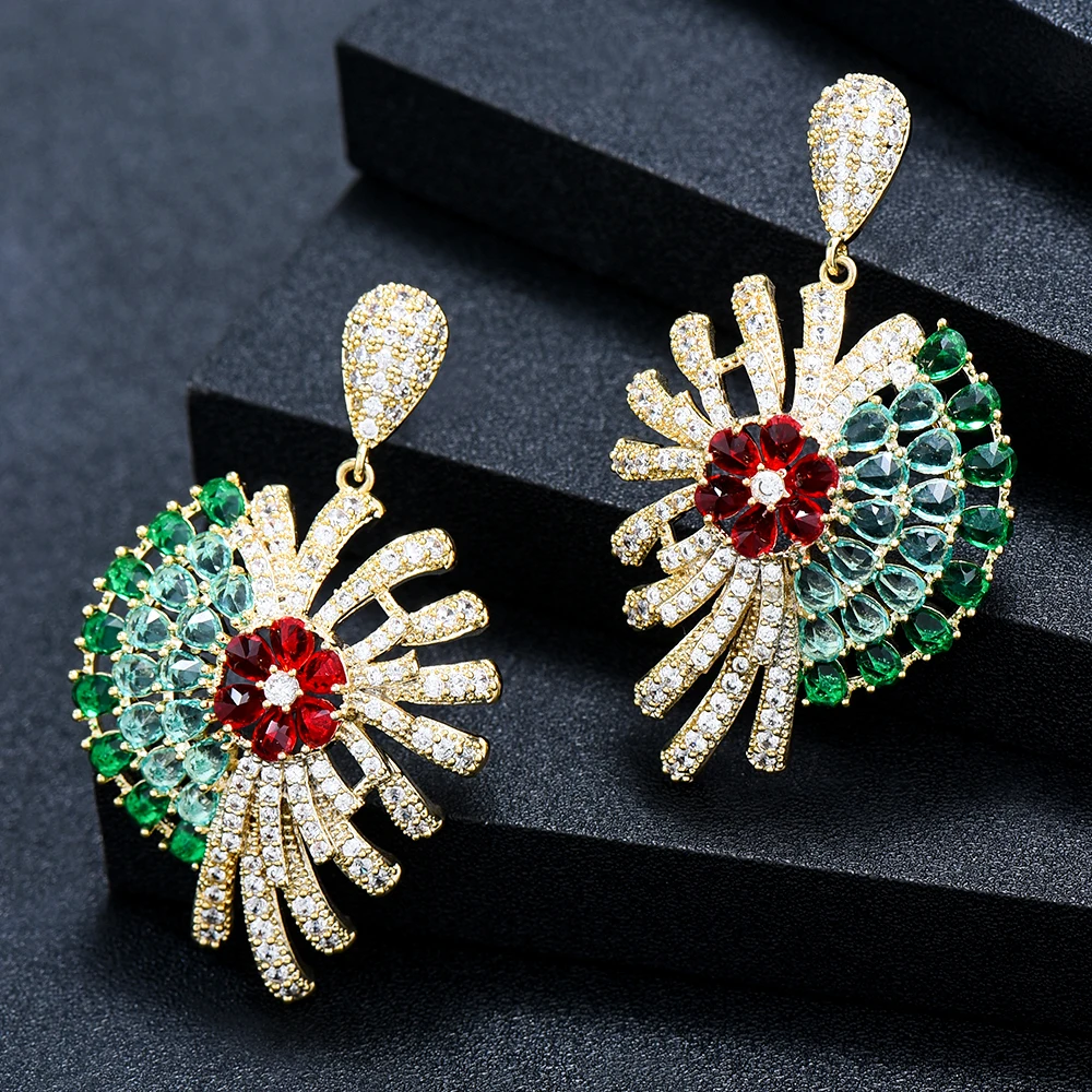 

GODK винтажные трендовые серьги в виде капли воды для женщин Свадебная вечеринка индийские Дубай Свадебные ювелирные изделия boucle d'oreille femme по...