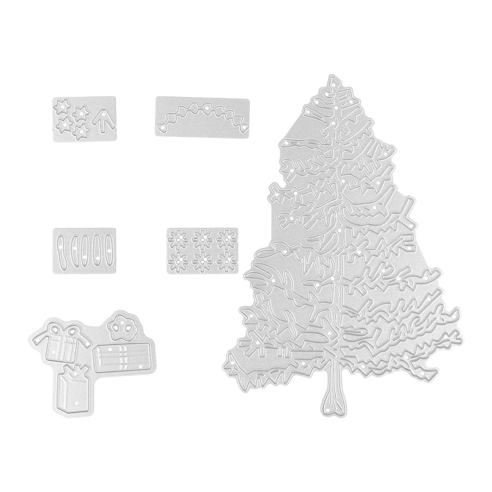 

Tree Christmas Template Metal Xmas Cuts Die Molds Dies Carbon Cutting Embossing Tool Stencils Steel Stencil Craft Diy Making