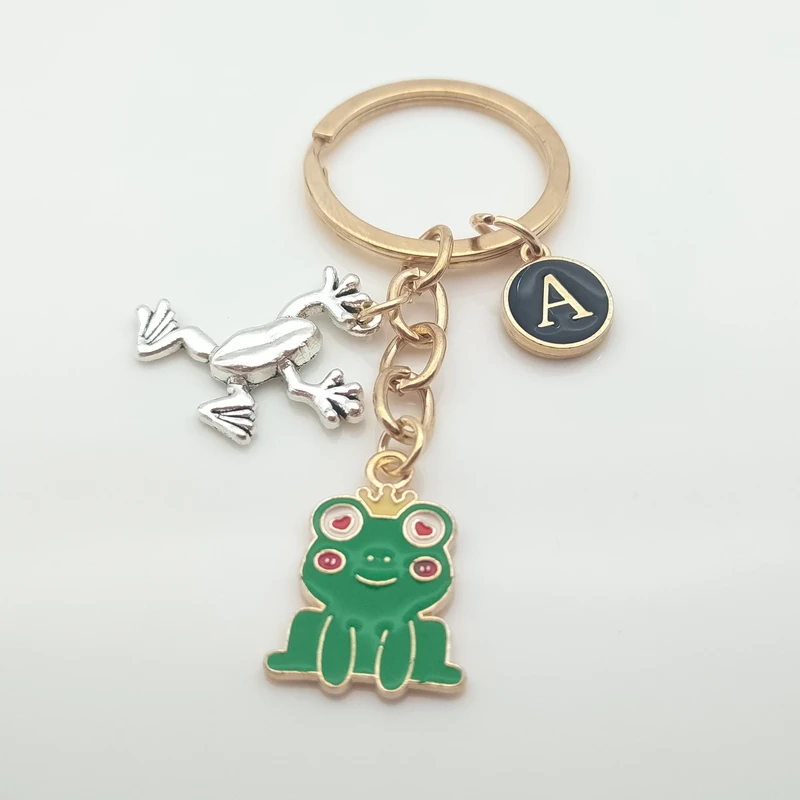 Женское кольцо для ключей с эмалью и надписью | Украшения аксессуары