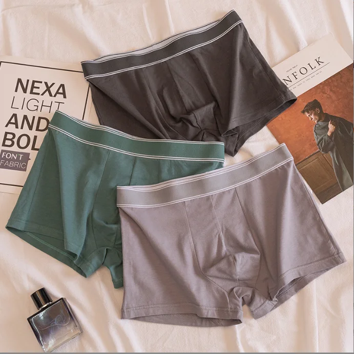 

2022 New Casual Underwear Boxers Breathable Underpants Comfortable