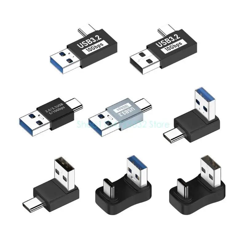 Фото Адаптер USB C для ноутбука, быстрая передача данных, подключение традиционных USB -устройств к портам типа C №4