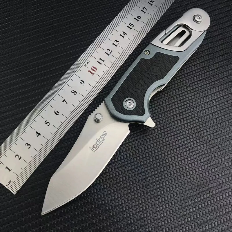 

Kershaw 8000 Outdoor Camping Folding Pocket Knife 8CR13mov Blade Hunting Survival Tactical Fruit Knives Utility EDC Tools