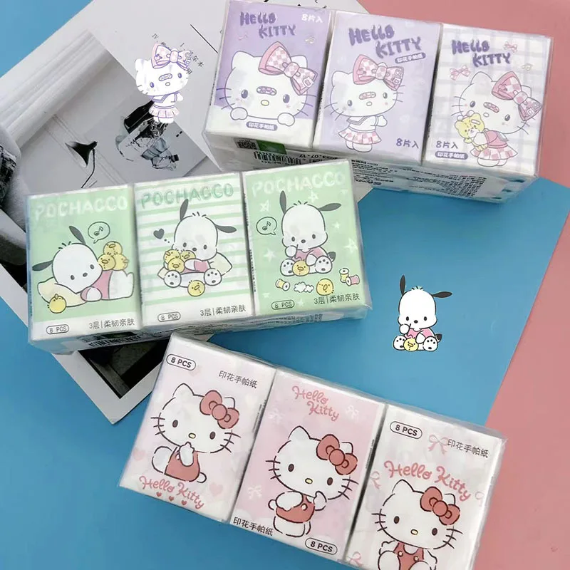 9 шт. Мультяшные салфетки милые HelloKittys почтовые аксессуары милая девушка