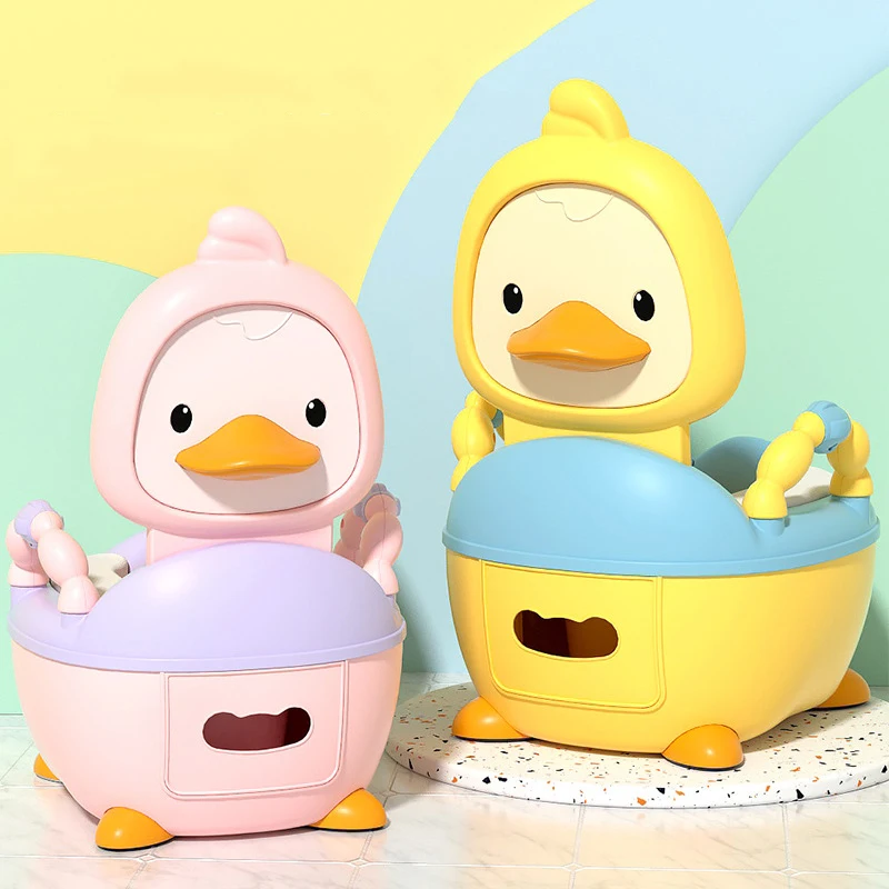

Portable Baby Potty WC Toilet Seat Plastic Road Pot Cute Cartoon Children's Potty Training Seat Baby Boys Urinal Travel Pot 1-6Y