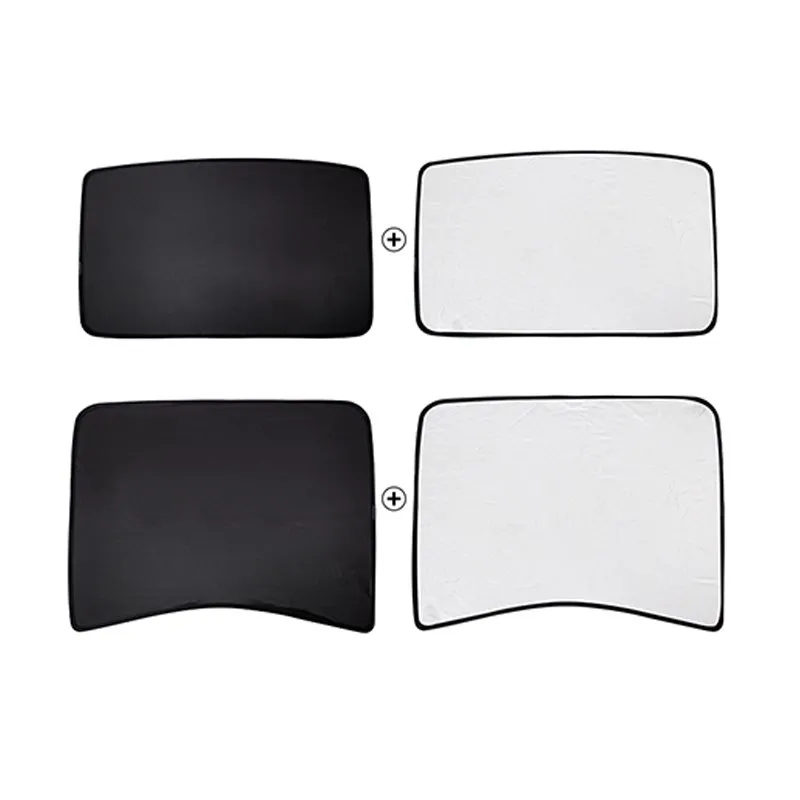 

2017-2022 For Tesla Model 3 2021 Accessories Sun Shades Glass Roof Sunshade Model Y Front Rear Sunroof Windshield shade net