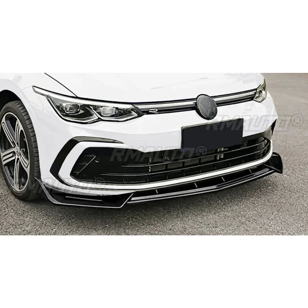 Для VW Golf MK8 Pro GTI R-Line 2021-2023 комплект кузова передний бампер губа из углеродного