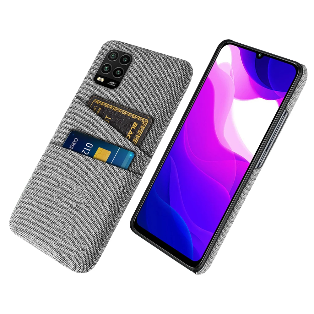 

Cloth Case For Xiomi Xiaomi Mi 10 Lite 5G Luxury Fabric Dual Card Phone Cover For For Xiaomi Mi10 Lite Zoom Mi 10Lite 10 Lite