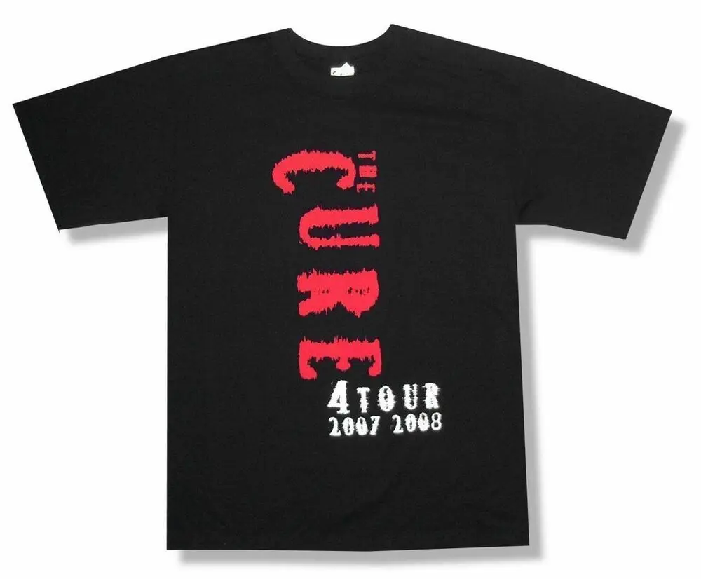 

Cure North America Mexico 2007 4 Tour Events Black T Shirt New