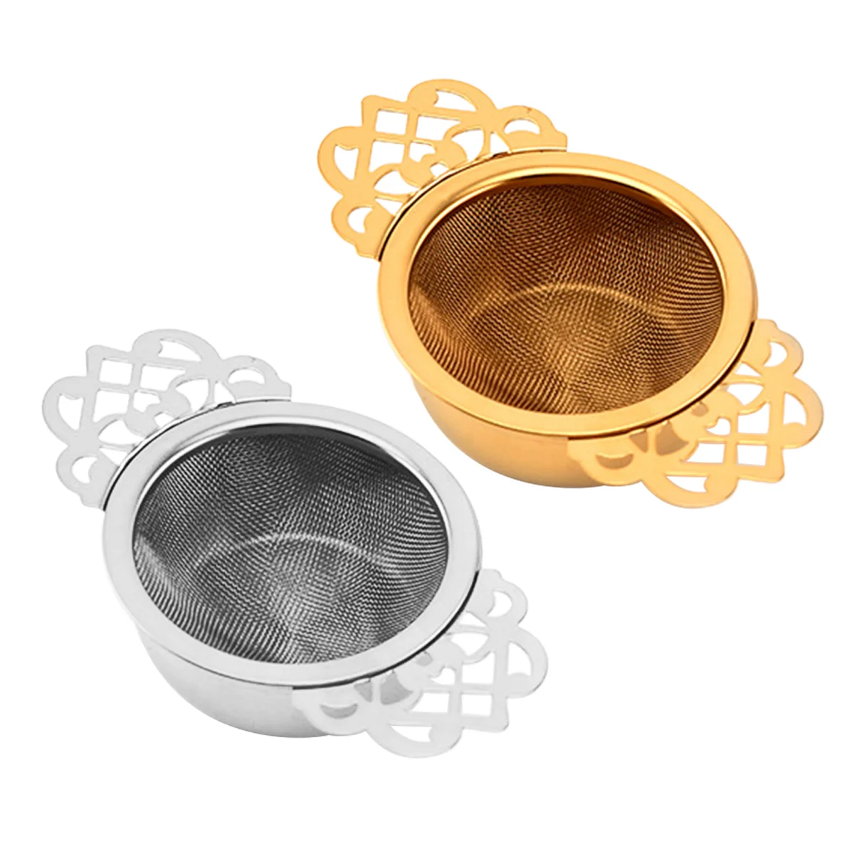 2 шт. ситечко для чая фильтр из нержавеющей стали заварки домашнего чайного
