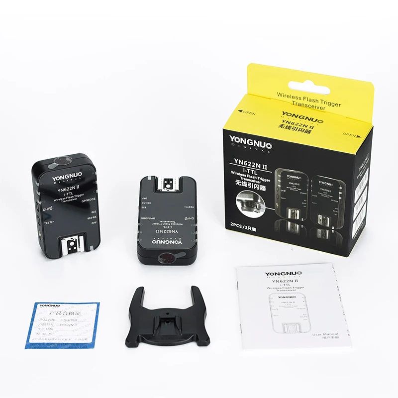 Купи YONGNUO YN622N-TX YN622N TX 7-Channel i-TTL Wireless Flash Controller Trigger for Canon DSLR/ YN622N/ YN622N II Speedlite за 2,550 рублей в магазине AliExpress