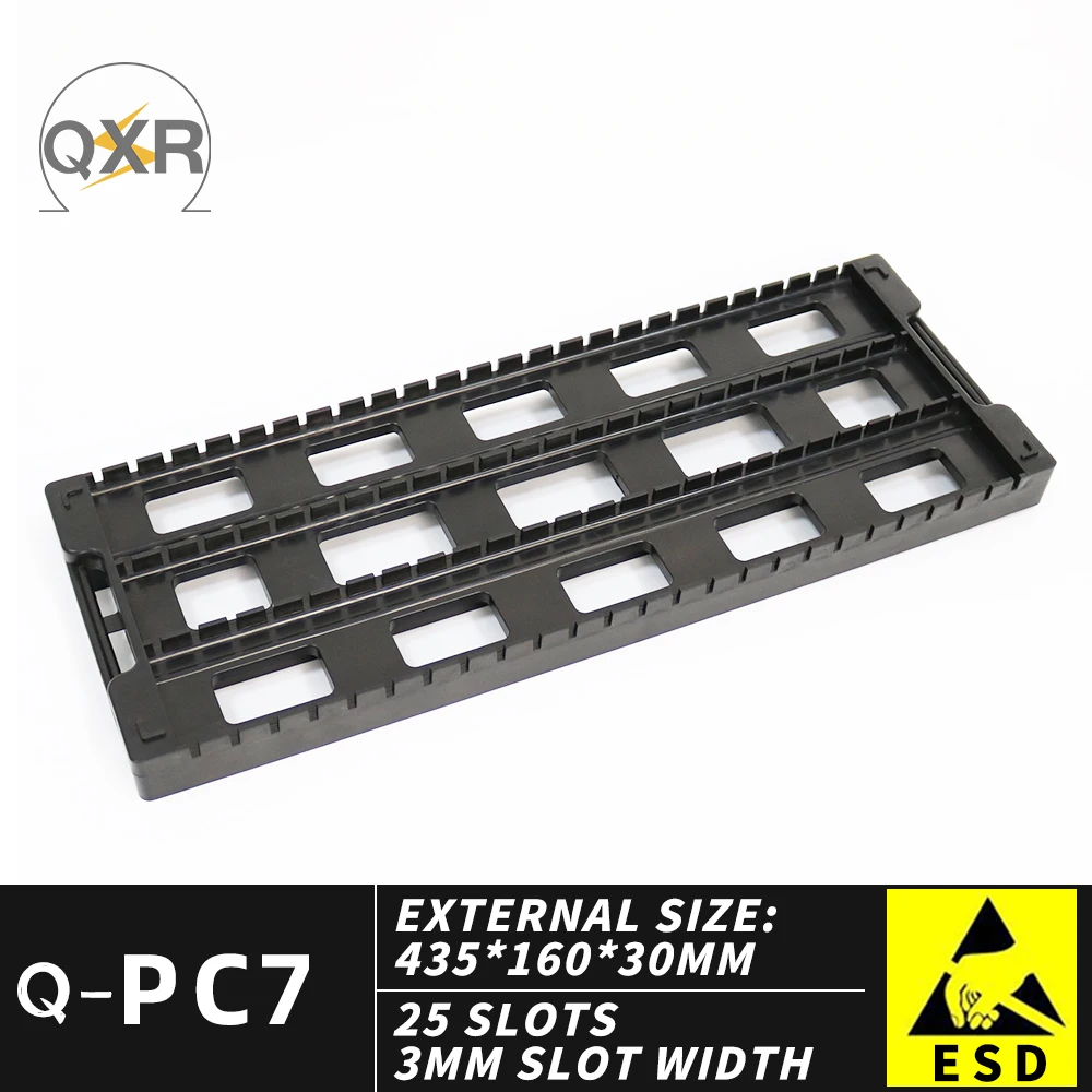 

ESD Q-PC7 антистатический лоток для печатных плат 25 шт.