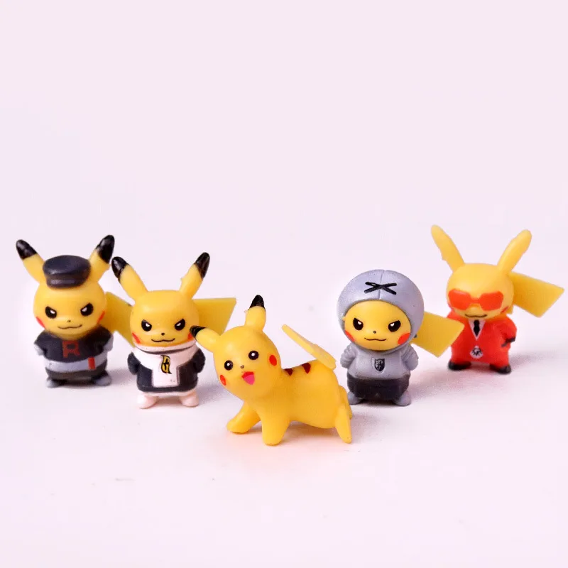 

Кукла-Pokémon Mini Pikachu, с орнаментом, серии ниндзя, сумка для глухая коробка