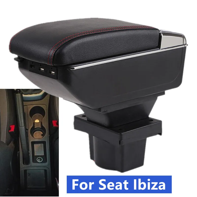 LFOTPP Car Armrest Box Pad für Polo MK6 / Seat Ibiza Typ 6F / Seat