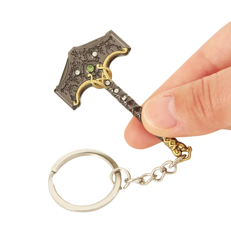 Брелок с изображением бога войны 4 популярный брелок для ключей из сплава