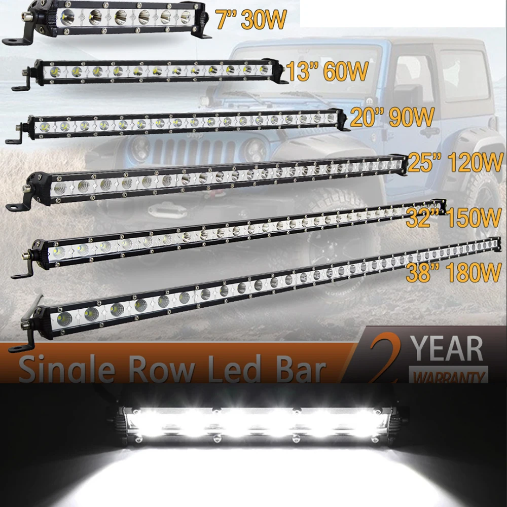 

1 шт., Светодиодная панель рабосветильник для внедорожников, 4x4, 12 В