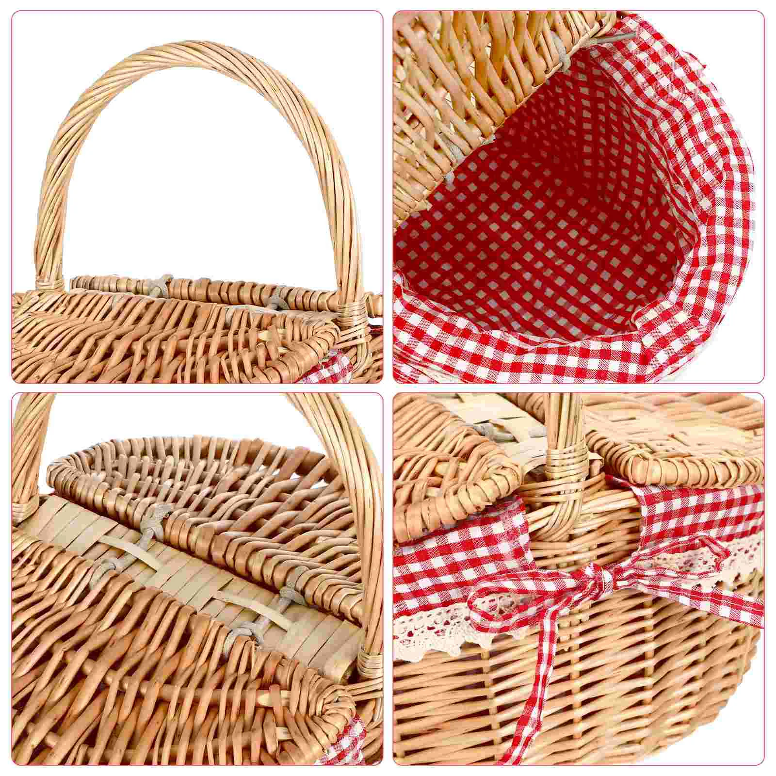 Сумочка из ротанга корзина для пикника детские ящики хранения тканый