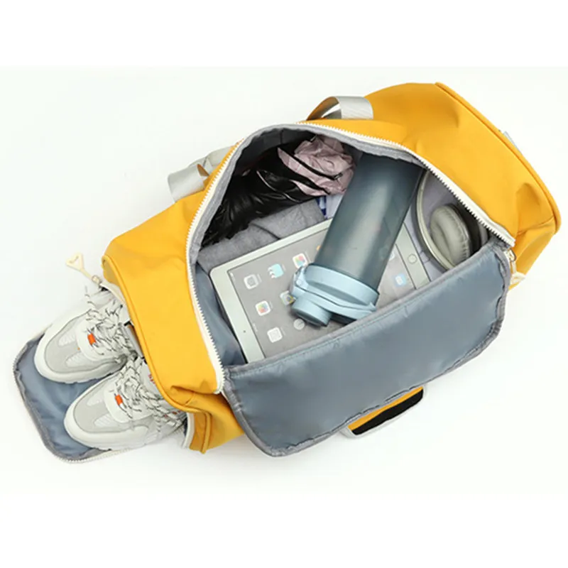 Gym Bags For Man Sport Accessories Women's Fitness Yoga Shoe Pocket Waterproof Swimming Weekend Handbag Travel Luggage Bolsas