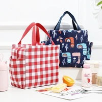 new portable lunch bag for women new thermal insulated lunch box tote cooler handbag lunch bags convenient box tote food bags