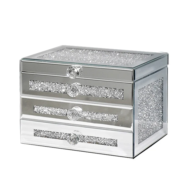 Шкатулка для ювелирных изделий в европейском стиле роскошная настольная