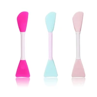 1pcs removable facial stirring brush soft silicone mask makeup brush cosmetics make up brush easy to clean