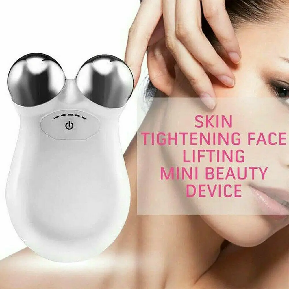 

3D Wheel Firm Lifting Face Lifter Facial Beauty Face Lift Machine Skin Tightening Microcurrent Massager