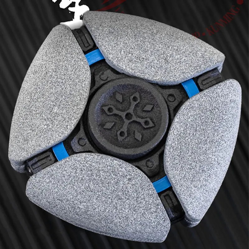 

Aualon гравий вращающийся фиджет-слайдер, Спиннер для взрослых, игрушки для повседневного использования, ручной Спиннер для аутизма, СДВГ, игр...